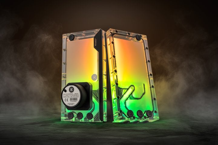 EK Water Blocks EK-Quantum Kinetic³ FLT 240 D5 PWM D-RGB - Plexi  (1025932) - Achat / Vente Accessoires watercooling sur Cybertek.fr - 1