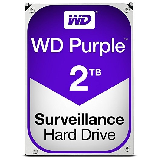 WD 2To Purple SATA III 64Mo WD20PURZ - Disque dur interne 3.5" - 0