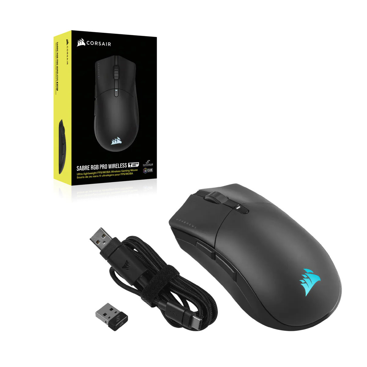 Corsair Sabre Pro Sans Fil - Souris PC Corsair - Cybertek.fr - 1