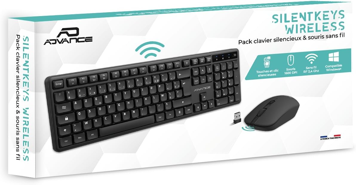 Advance Pack Clavier/Souris MAGASIN EN LIGNE Cybertek