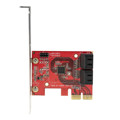 PCI-E - 4 Ports SATA - Carte contrôleur StarTech - Cybertek.fr - 5