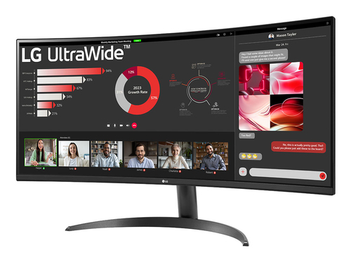 LG 34 pouces  34WR50QK-B - Ecran PC LG - Cybertek.fr - 1