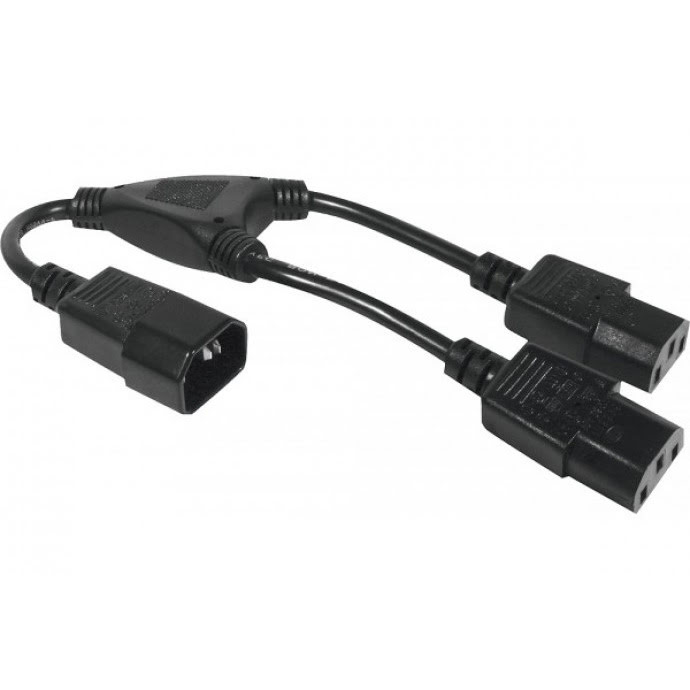 Connectique PC Cybertek Repartiteur Alim. UC/Ecran - 1x M vers 2xF 
