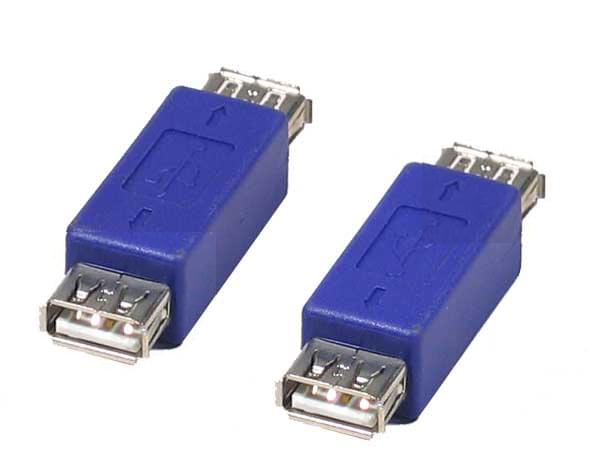 Adaptateur USB A Femelle - USB A Femelle  - Connectique PC - 0