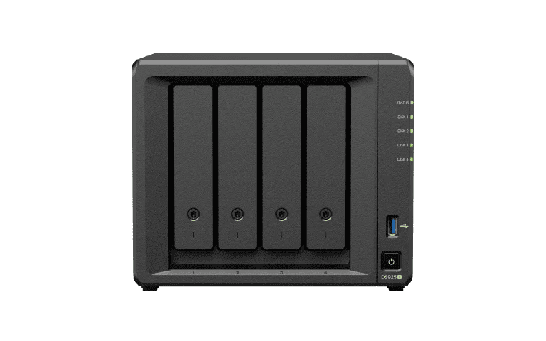 Synology DS925+ - 4 Baies avec 4 disques de 4To RED Plus - Serveur NAS - 1