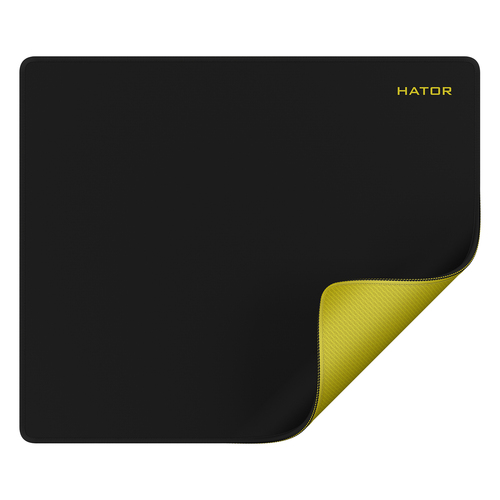 Hator Tonn Evo L eSport Edition - Noir - 500 x 420 x 4mm - Tapis de souris - 1