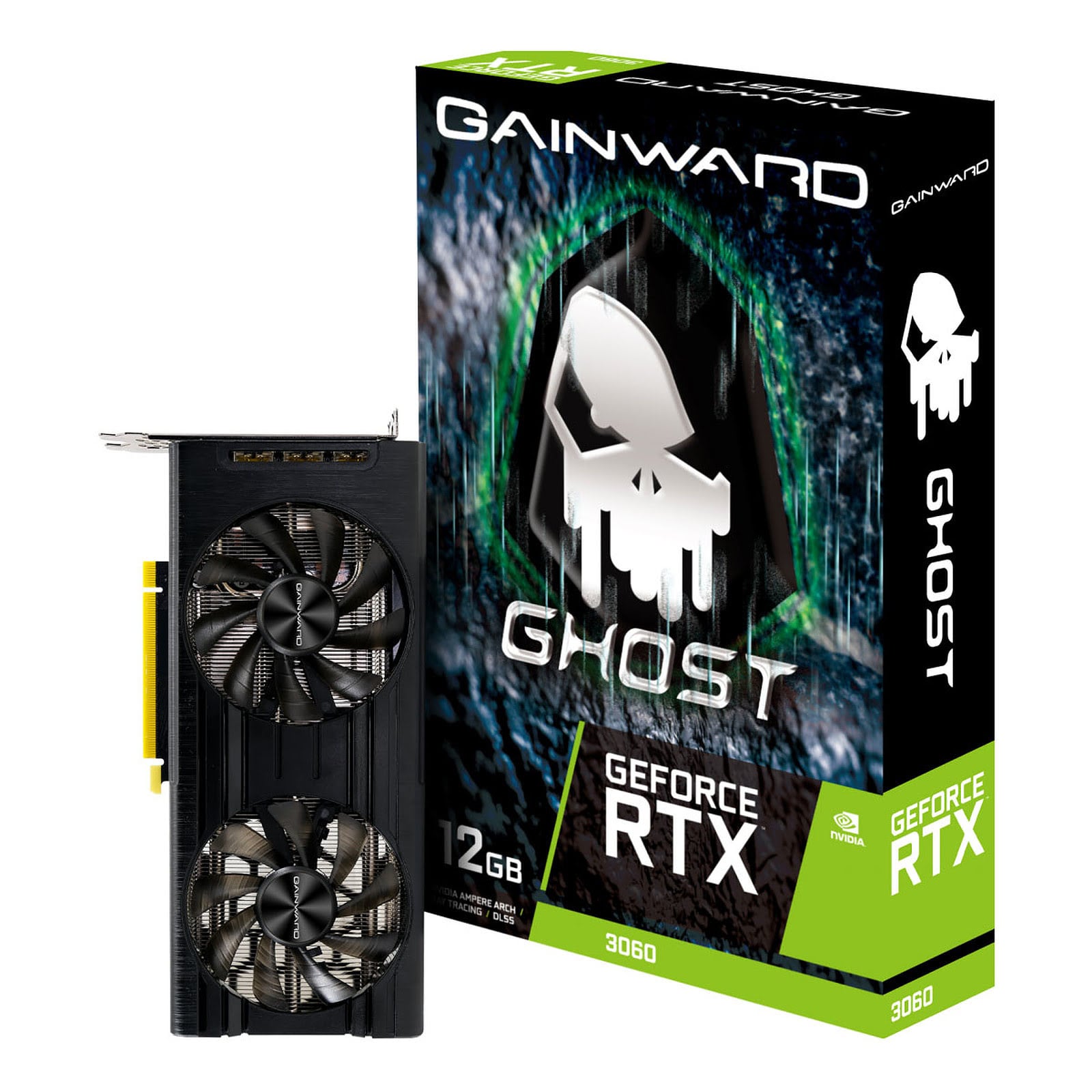 Gainward RTX 3060 Ghost 12G LHR  - Carte graphique Gainward - 0