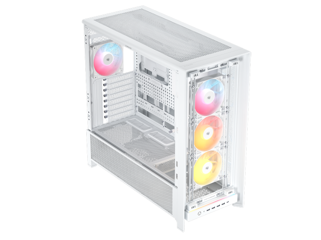 Corsair Frame 5000D RS ARGB Blanc Blanc - Boîtier PC Corsair - 9