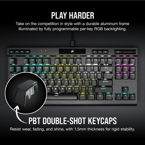 Corsair K70 TKL Champion Series - Clavier PC Corsair - Cybertek.fr - 5