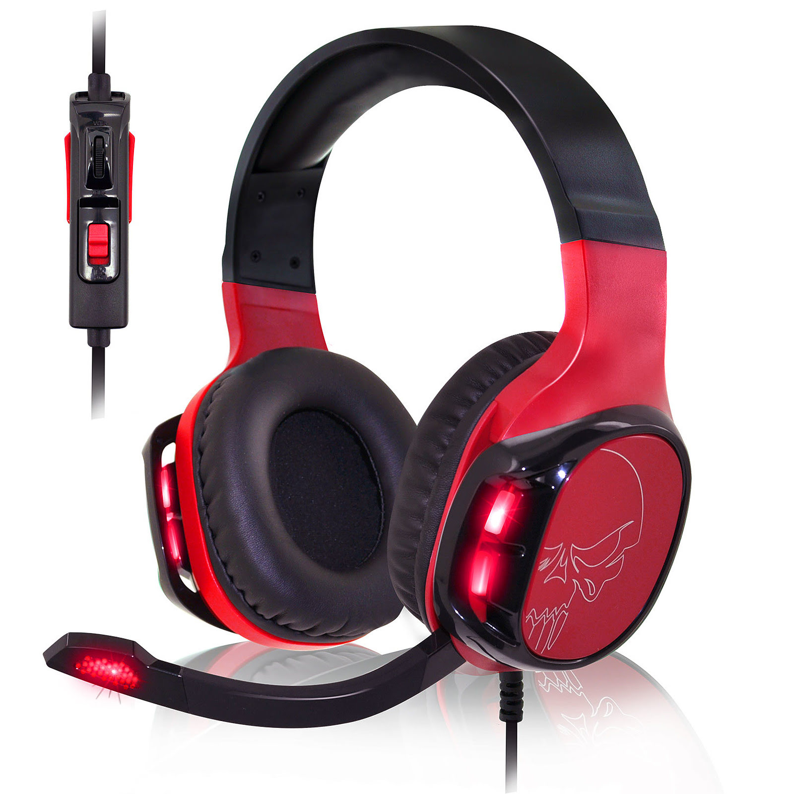 Spirit Of Gamer Elite H60 Stereo Rouge - Micro-casque - 1