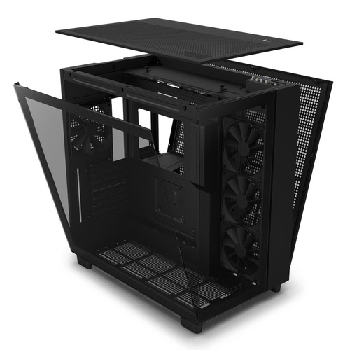 NZXT H9 Flow Noir Noir - Boîtier PC NZXT - Cybertek.fr - 4