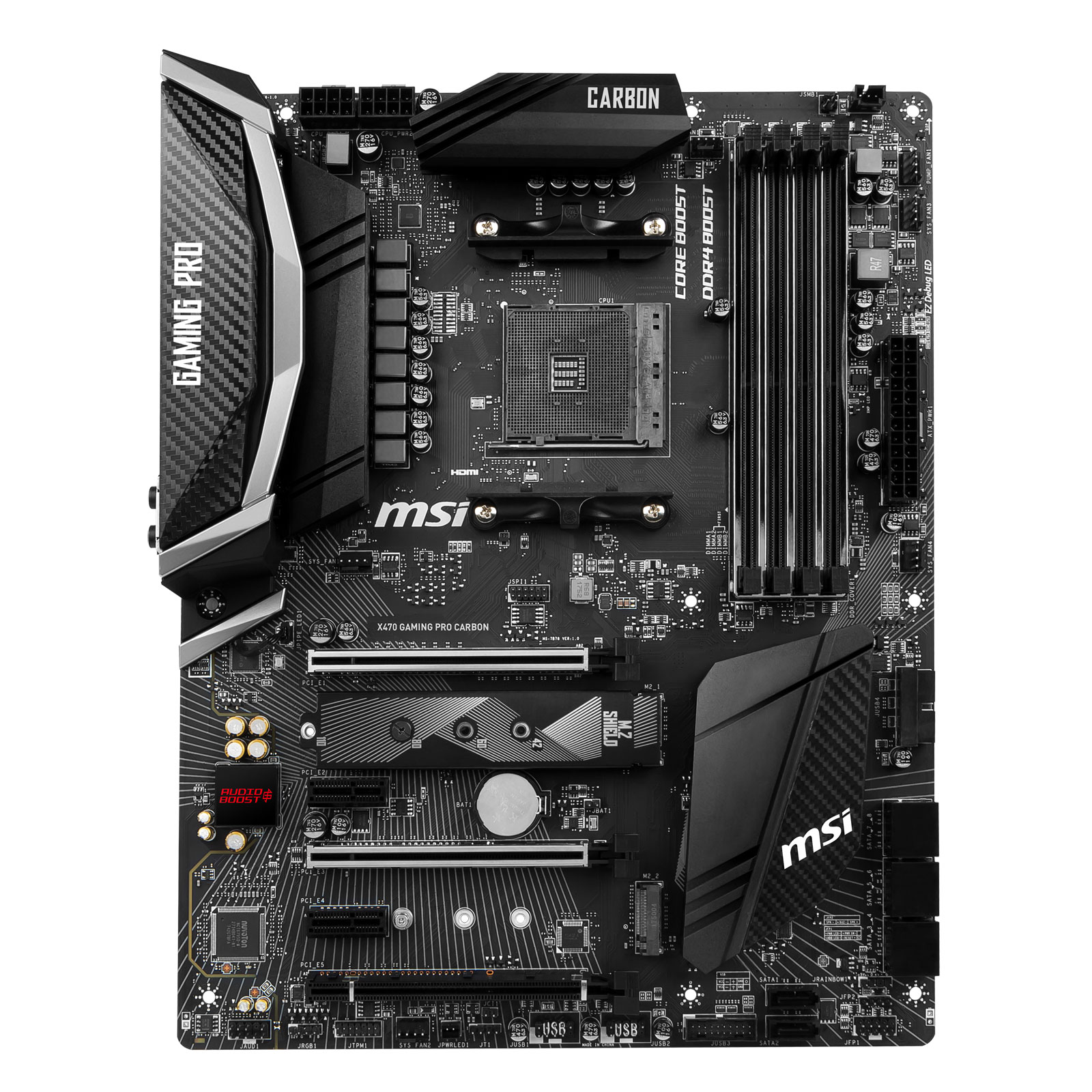 MSI X470 GAMING PRO CARBON ATX  - Carte mère MSI - Cybertek.fr - 4