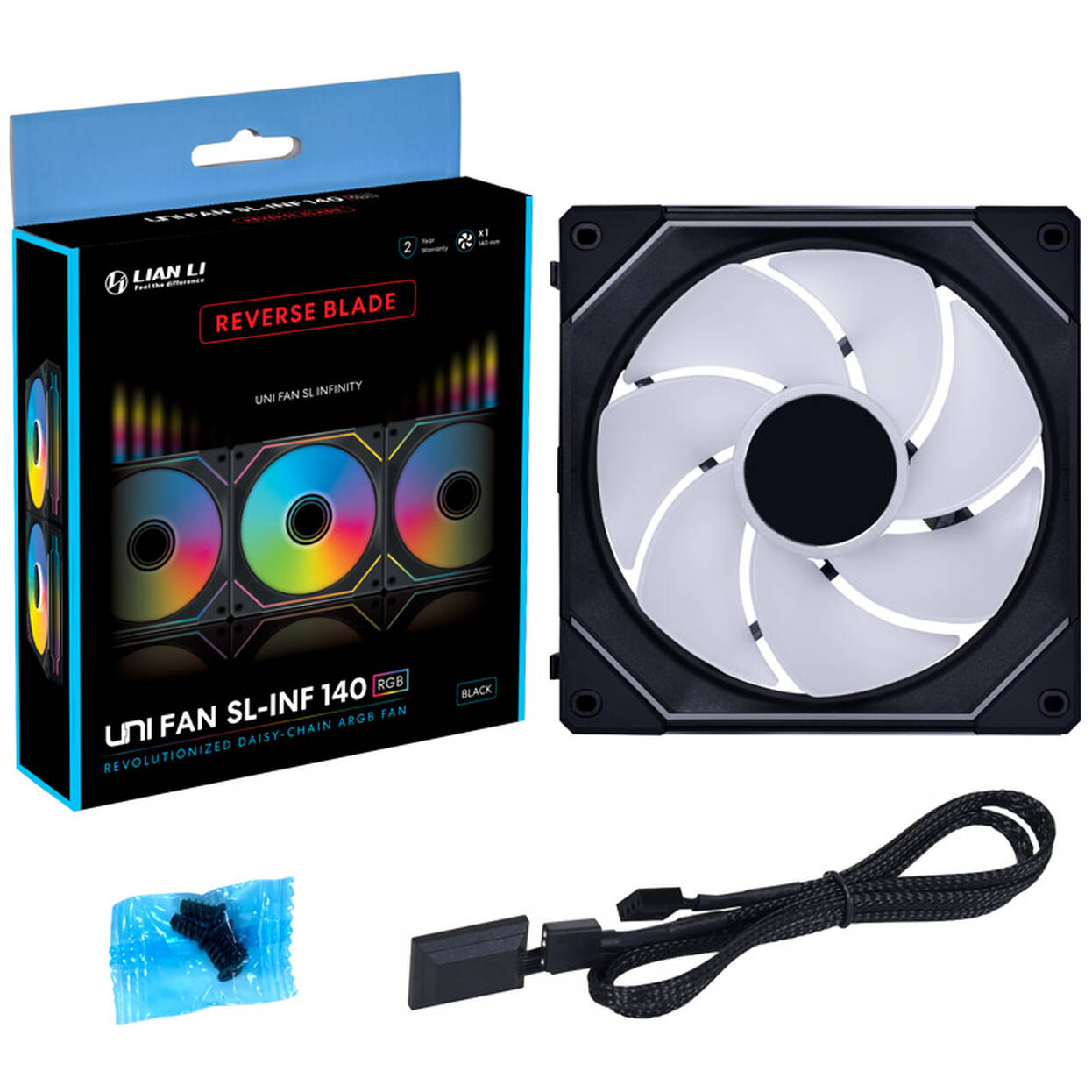 Lian-Li UNI FAN SL-INF ARGB Reverse - Ventilateur boîtier Lian-Li - 1