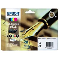 image produit Epson  Cartouche d'encre Multipack (N,J,C,M) 16XL Cybertek