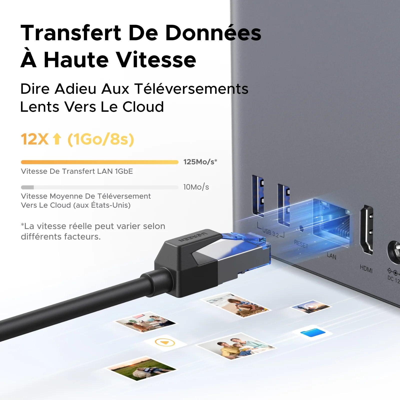UGREEN DH2300 - 2 Baies  - Serveur NAS UGREEN - Cybertek.fr - 1