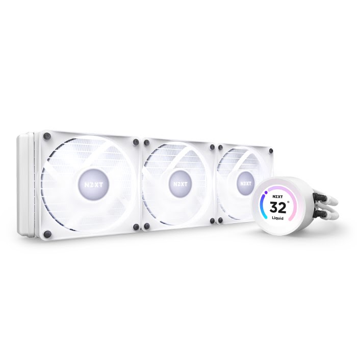 NZXT Kraken Elite Blanc RGB 360mm - Watercooling NZXT - 2