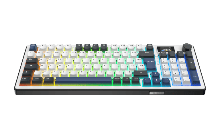 The G-LAB Keyz Elite 450 RGB écran LCD + Kult Elite M100 - Pack Clavier/Souris - 1