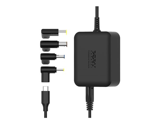 Port Alimentation secteur GaN 100W LENOVO - 4 embouts (904100LEEU) - Achat / Vente Chargeur sur Cybertek.fr - 1