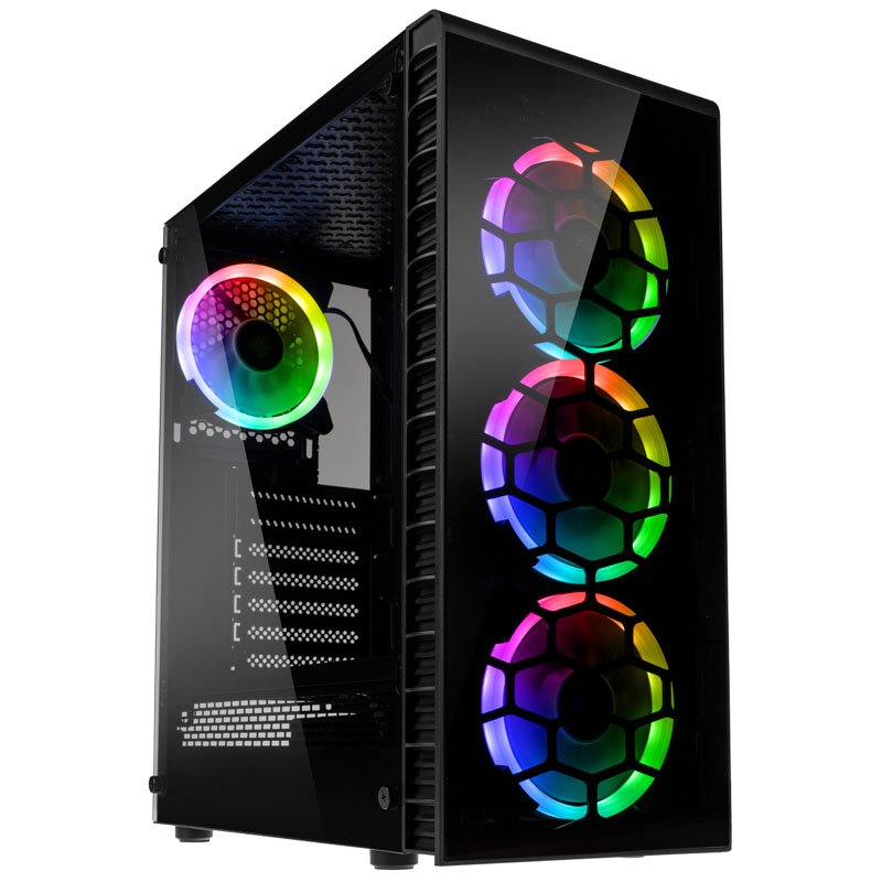 Kolink Observatory Lite RGB Noir - Boîtier PC Kolink - Cybertek.fr - 0