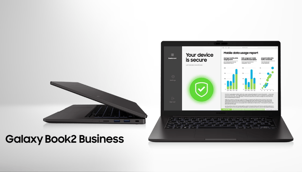 image produit Samsung Galaxy Book2 Business - 14"/i5-1240P/8G/256G/W11P Cybertek