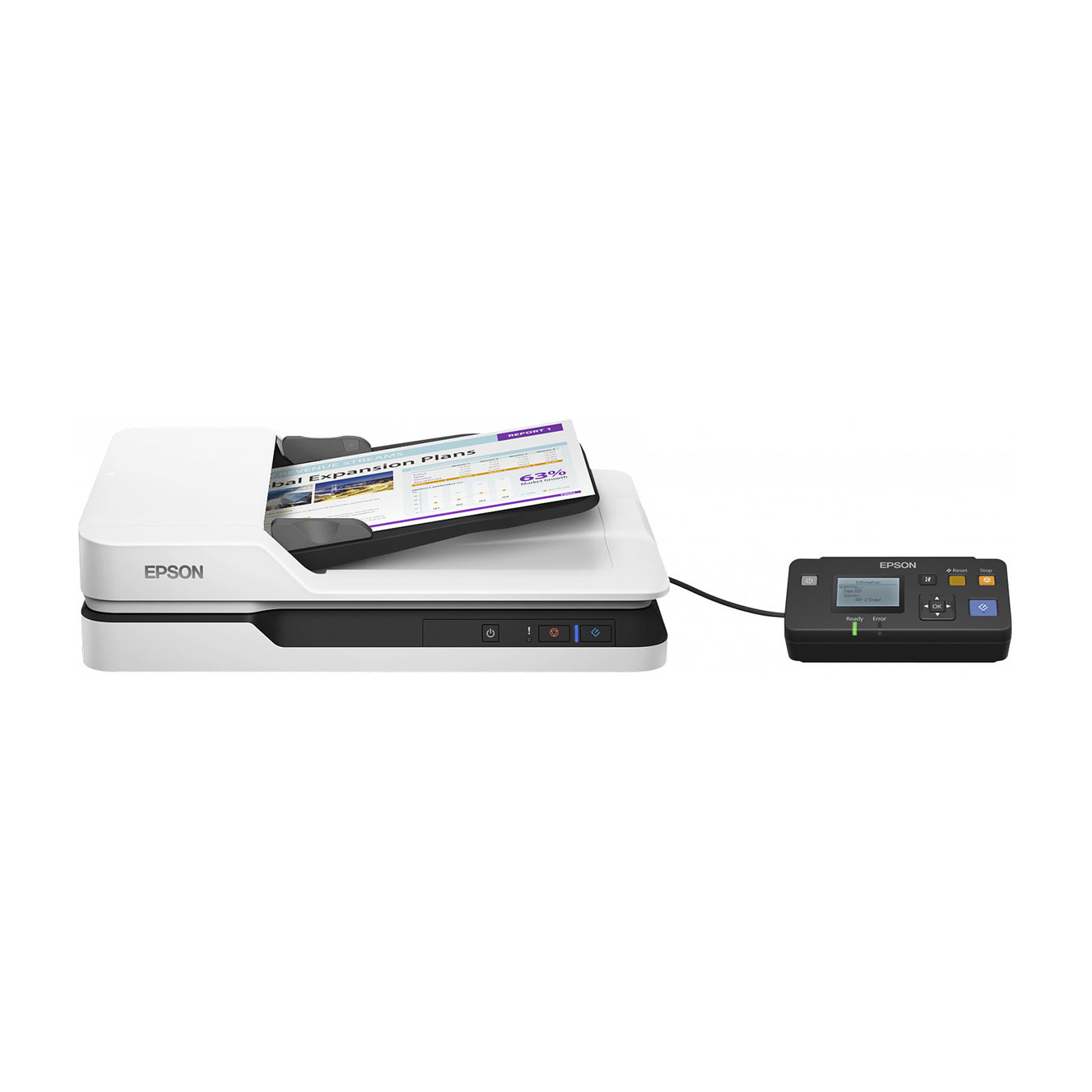 Epson WorkForce DS-1630 - Scanner Epson - Cybertek.fr - 1