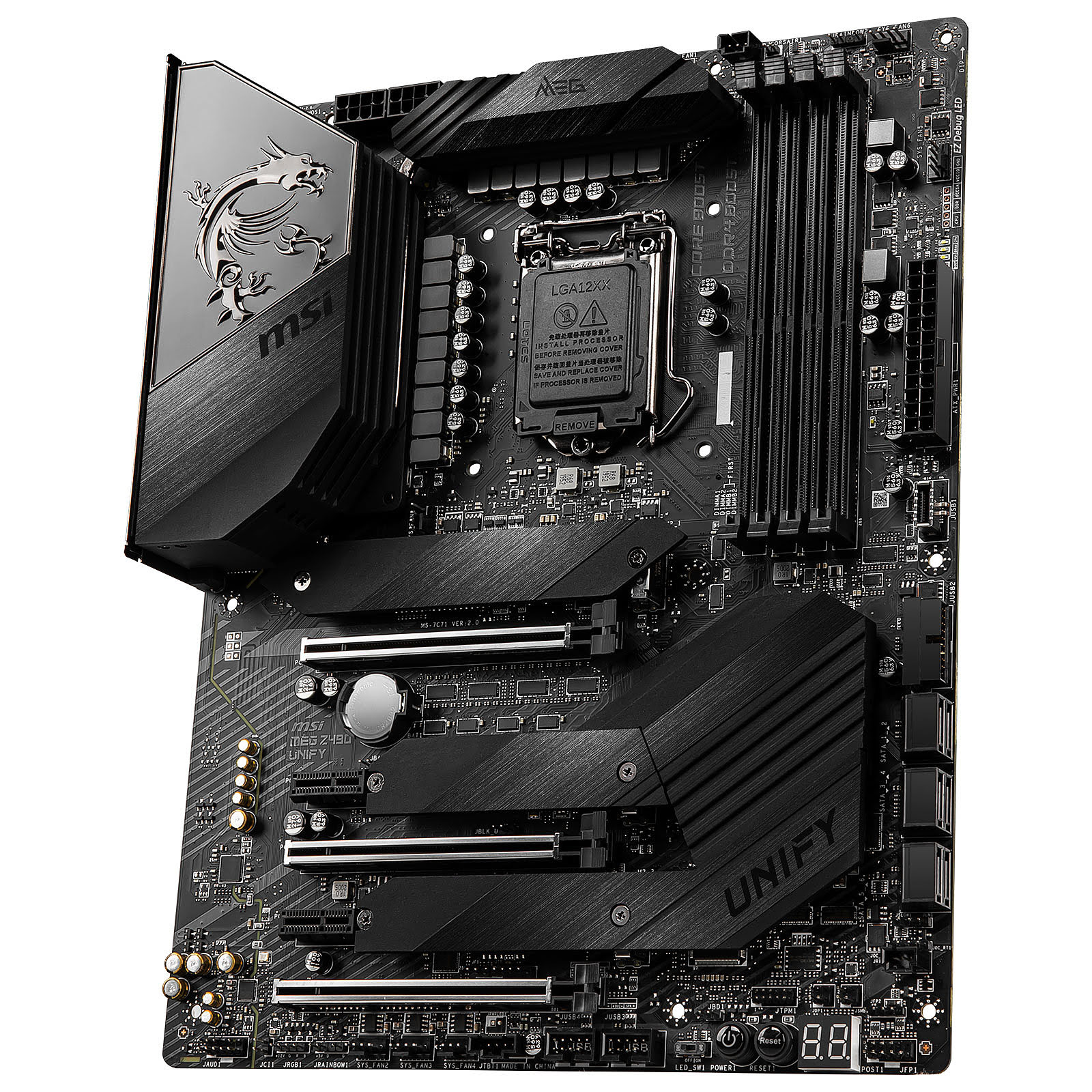 MSI MEG Z490 UNIFY ATX  - Carte mère MSI - Cybertek.fr - 2