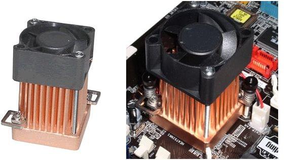 Note Swiftech Swiftech MCX159-CU pour chipset (ventilé) - Ventilateur CPU