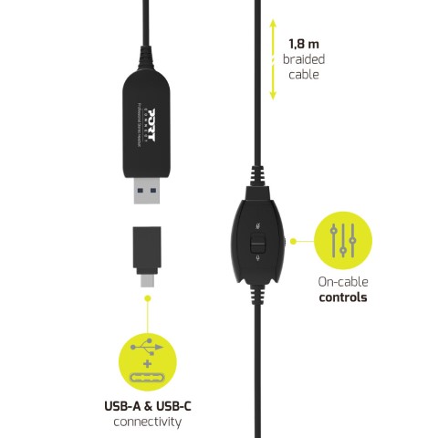 Port Comfort Office   - Micro-casque - Cybertek.fr - 6