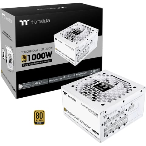 Thermaltake 80+ Gold (3.1 1000W) - Alimentation Thermaltake - 0