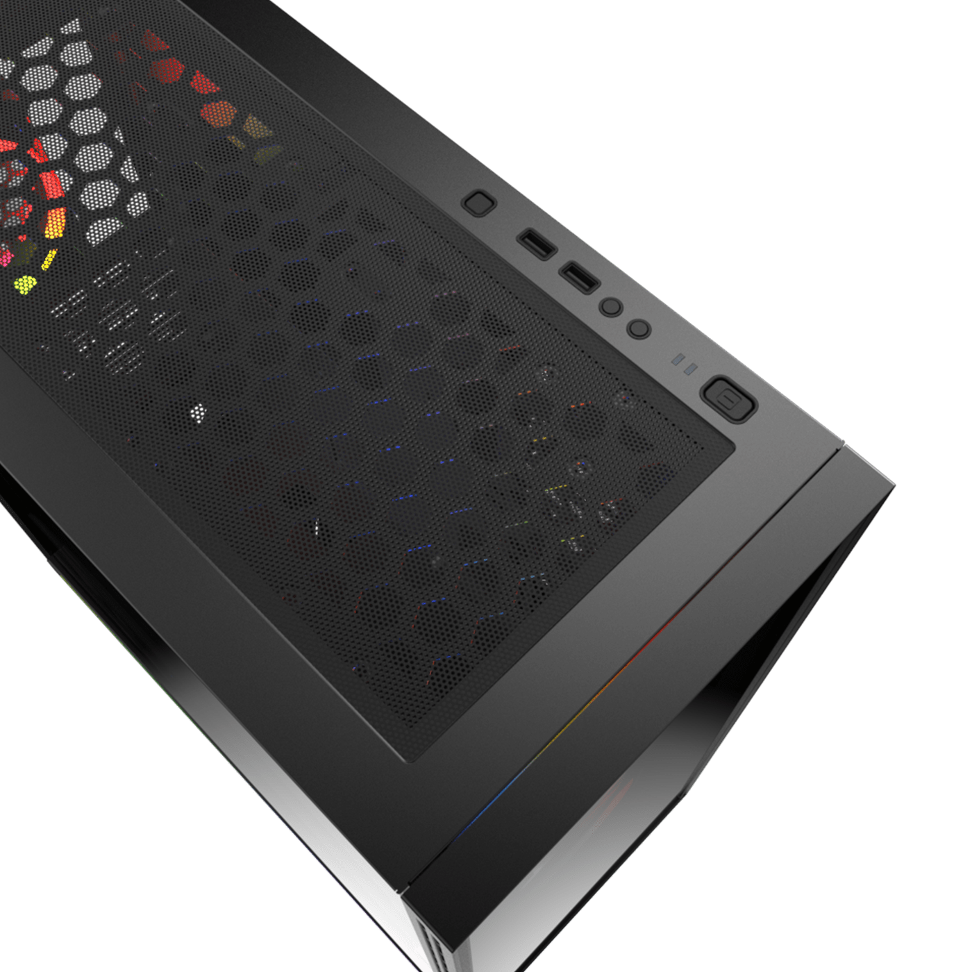 M.RED ARGB Noir - Boîtier PC M.RED - Cybertek.fr - 3
