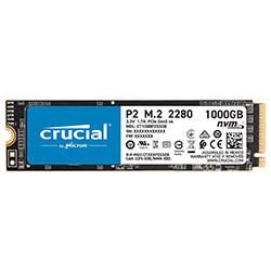 image produit Crucial P2 1To M.2-Seconde Vie-Très Bon Etat Cybertek