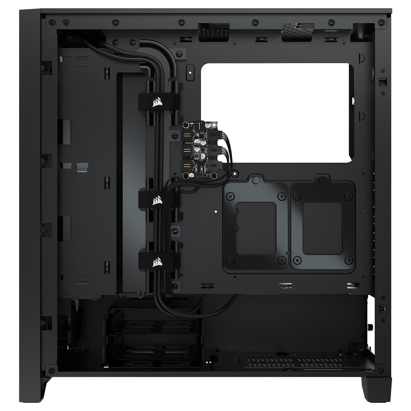 Corsair iCUE 4000X RGB Tempered Black Noir - Boîtier PC Corsair - 2