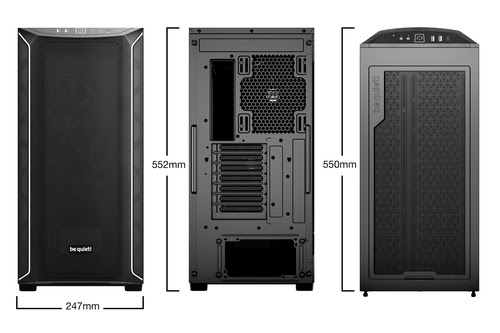 Be Quiet! SHADOW BASE 800 DX Noir Noir - Boîtier PC Be Quiet! - 2