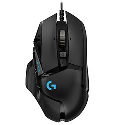 image produit Logitech G502 Hero - Noir/Filaire Cybertek