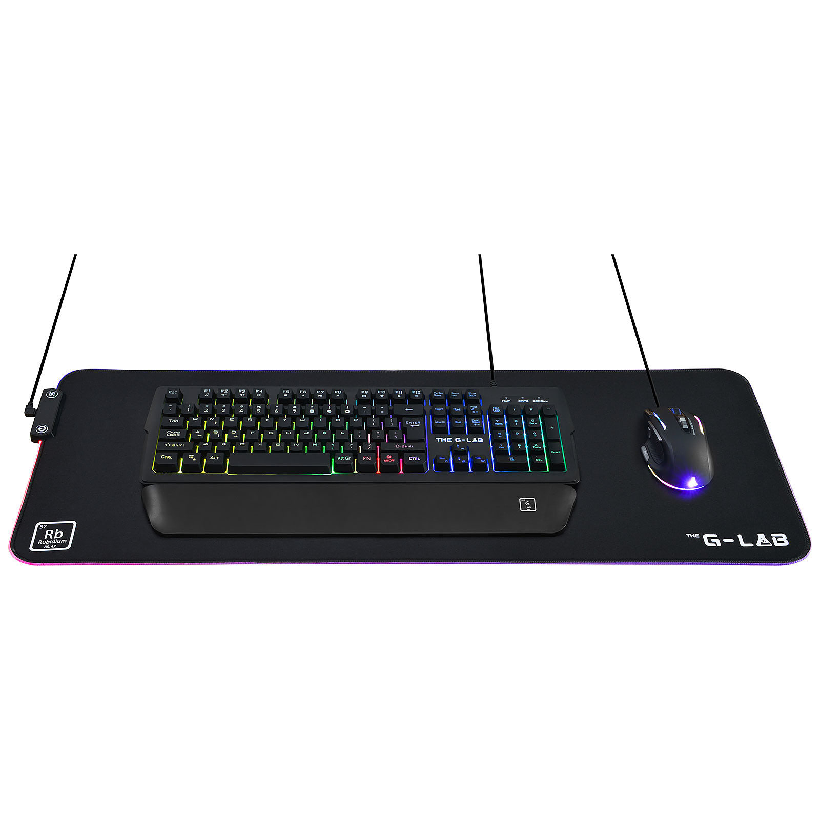The G-LAB - 800x300mm/RGB - Tapis de souris The G-LAB - 1