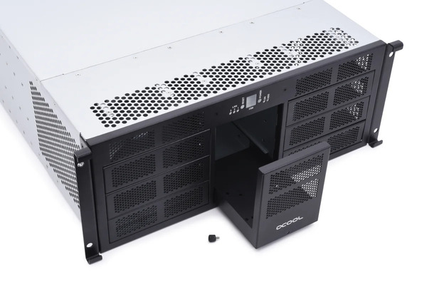 Alphacool Rack ES 4U Gris - Boîtier PC Alphacool - Cybertek.fr - 4