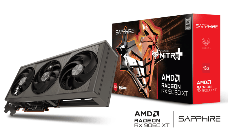 Sapphire Nitro+ Radeon RX 9060 XT GAMING OC 16GB# - Carte graphique - 6