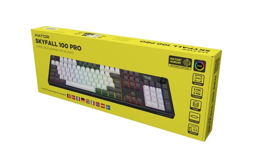 Hator Skyfall 100 Pro Wireless - Clavier PC Hator - Cybertek.fr - 6