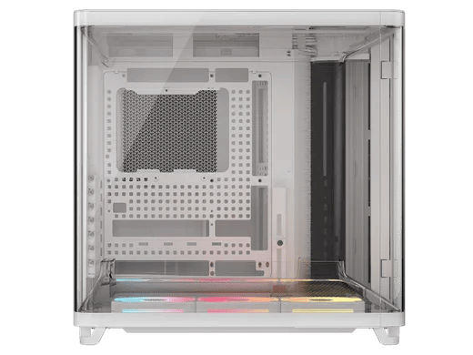 Corsair Air 5400 LX-R RGB Link Blanc + RM1000e Blanc - Boîtier PC - 5
