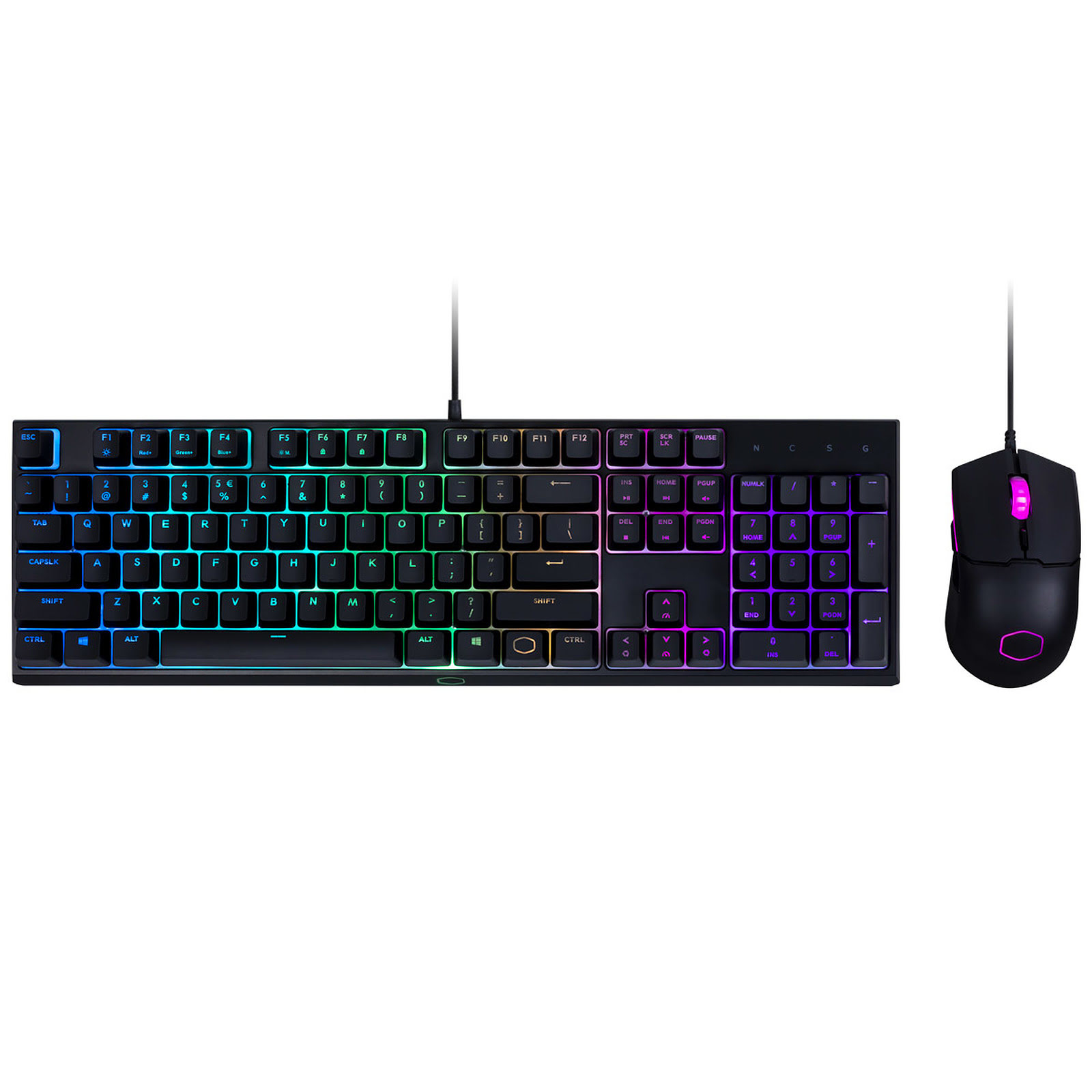 Cooler Master Combo MS110 - Pack Clavier/Souris - Cybertek.fr - 3