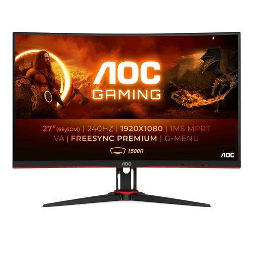 AOC 27 pouces  C27G2ZE/BK - Ecran PC AOC - Cybertek.fr - 0