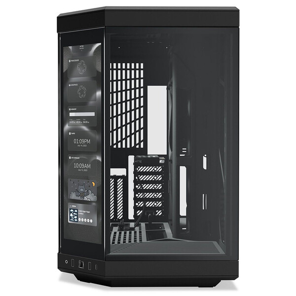 Hyte MT/Sans Alim/E-ATX Noir - Boîtier PC Hyte - Cybertek.fr - 1