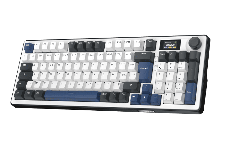 The G-LAB Keyz Elite 450 RGB écran LCD + Kult Elite M100 - Pack Clavier/Souris - 7