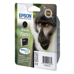 Consommable imprimante Epson  Cartouche T0891 Noire Cybertek