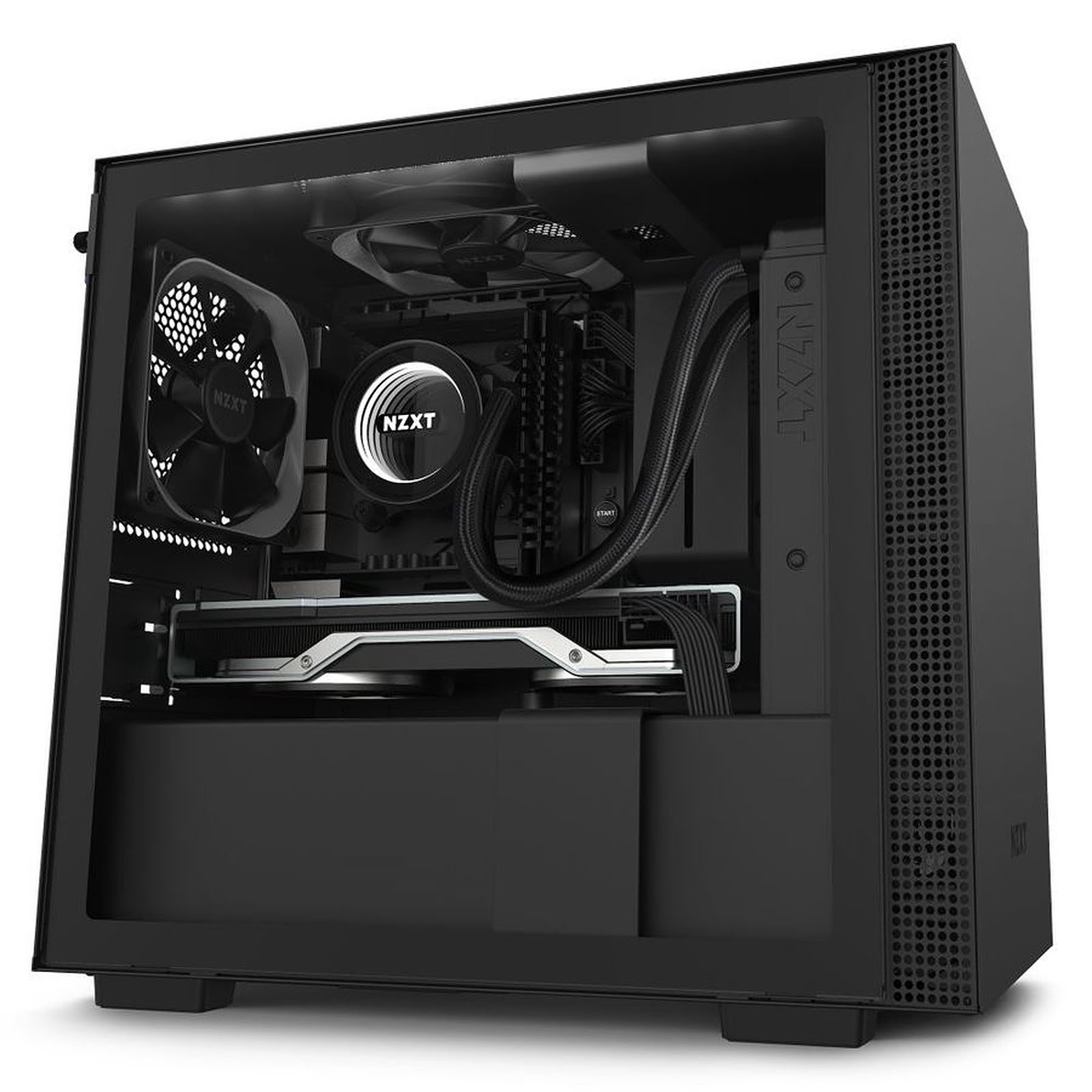 NZXT H210i Noir Noir - Boîtier PC NZXT - Cybertek.fr - 0
