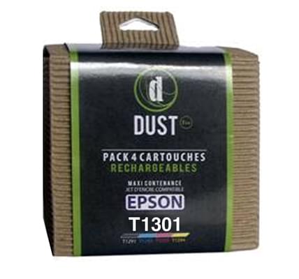 DUST Eco Pack 4 cart. rechargeables T1295 - Cybertek.fr - 0