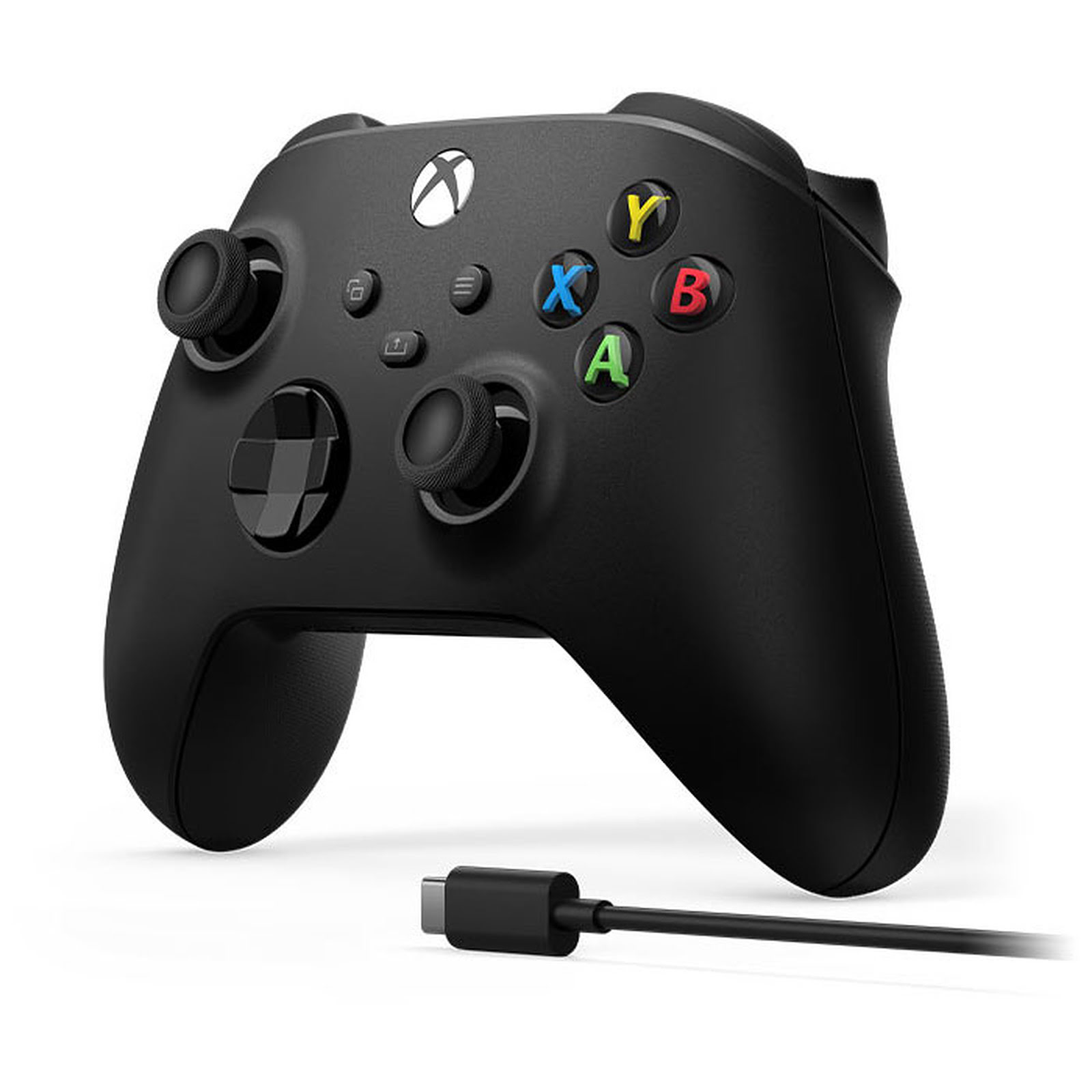 Microsoft Manette Noire Sans Fil Xbox - Périphérique de jeu - 2