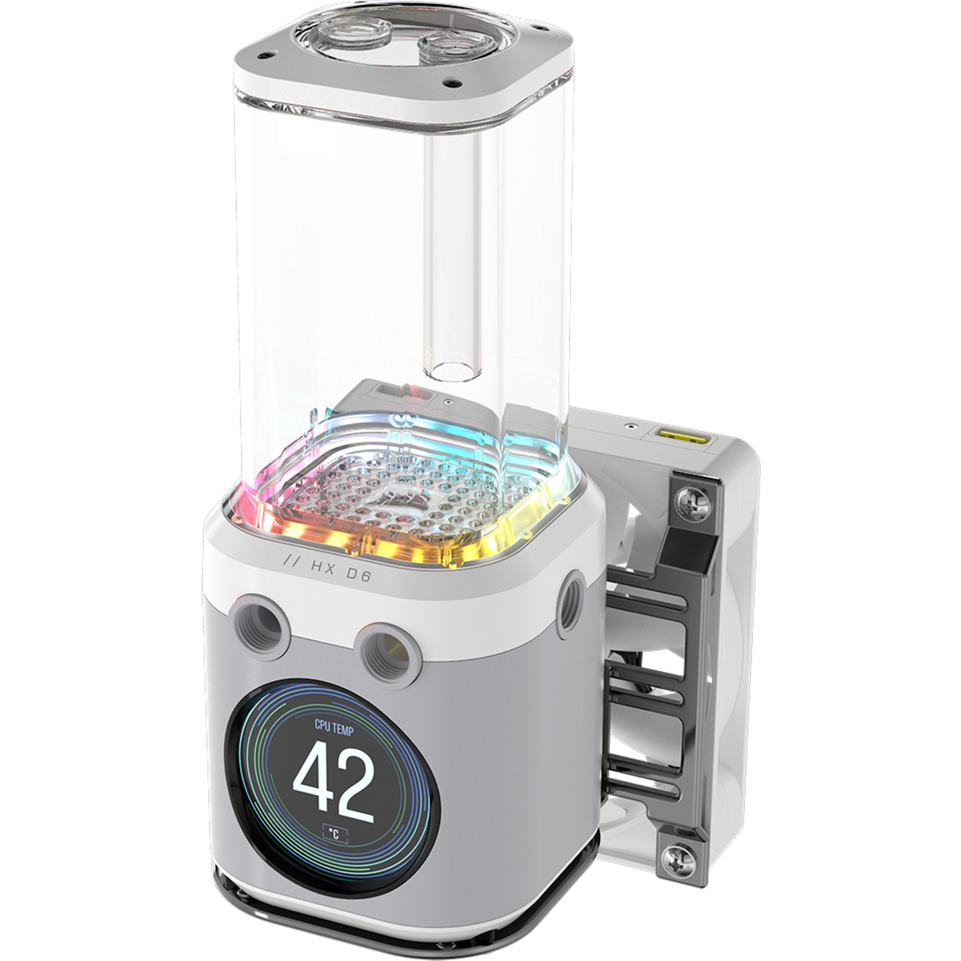 Corsair iCUE LINK XD6 RGB ELITE LCD - Blanc - Watercooling - 4