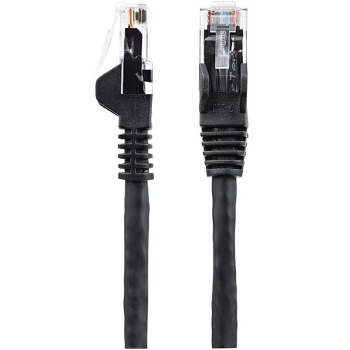 Câble Réseau Cat.6 UTP Noir LSZH - 1m  - Connectique réseau - 2