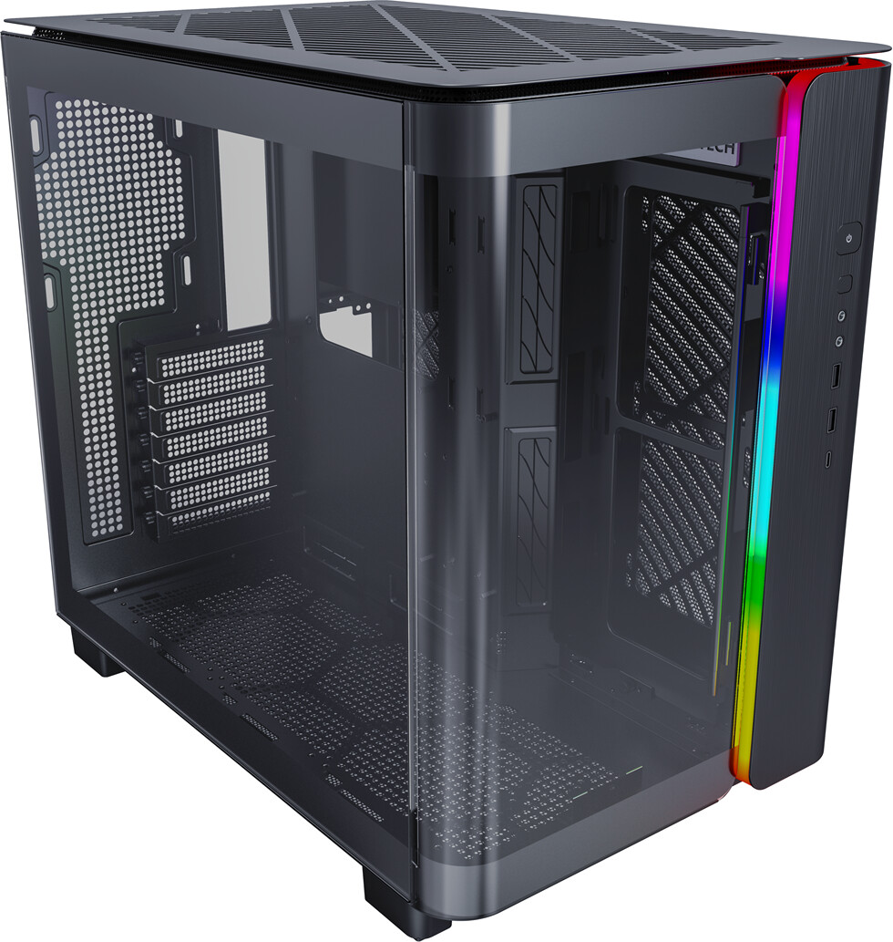 Montech MT/SansAlim/ATX Noir - Boîtier PC Montech - Cybertek.fr - 2